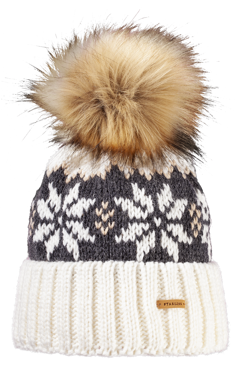 Snowflake Starling Hat