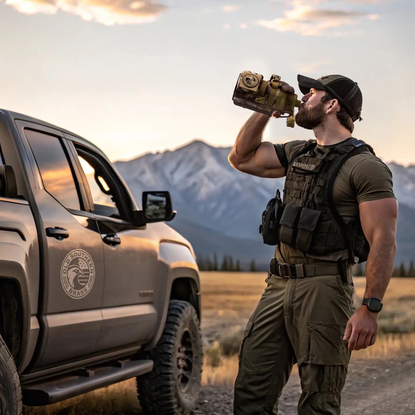 Canteen - Woodland Camo 32oz or 64oz Size Options