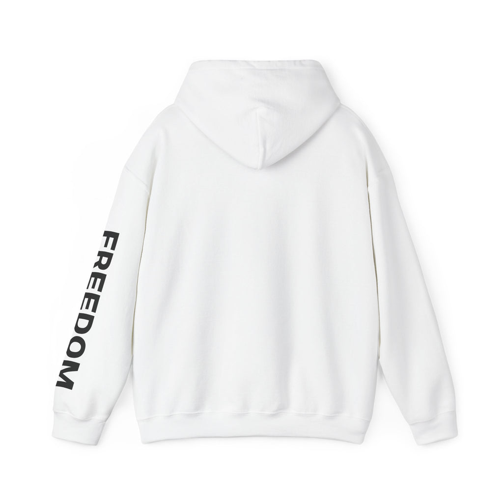 USA Freedom Hooded Sweatshirt - Cozy Unisex Pullover, Perfect for Patriotic Events, Casual Wear, Independence Day, Gift Ideas