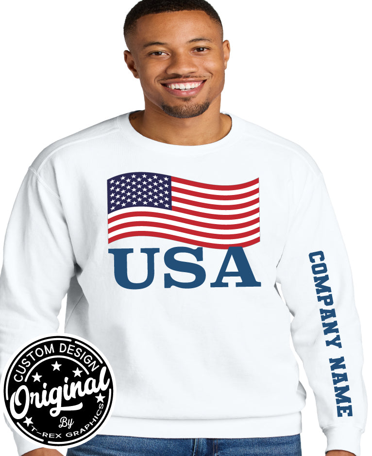 USA Crewneck Sweatshirt