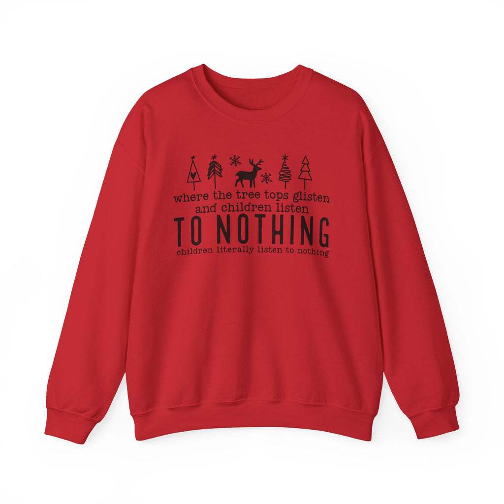 Whimsical Holiday Crewneck Sweatshirt