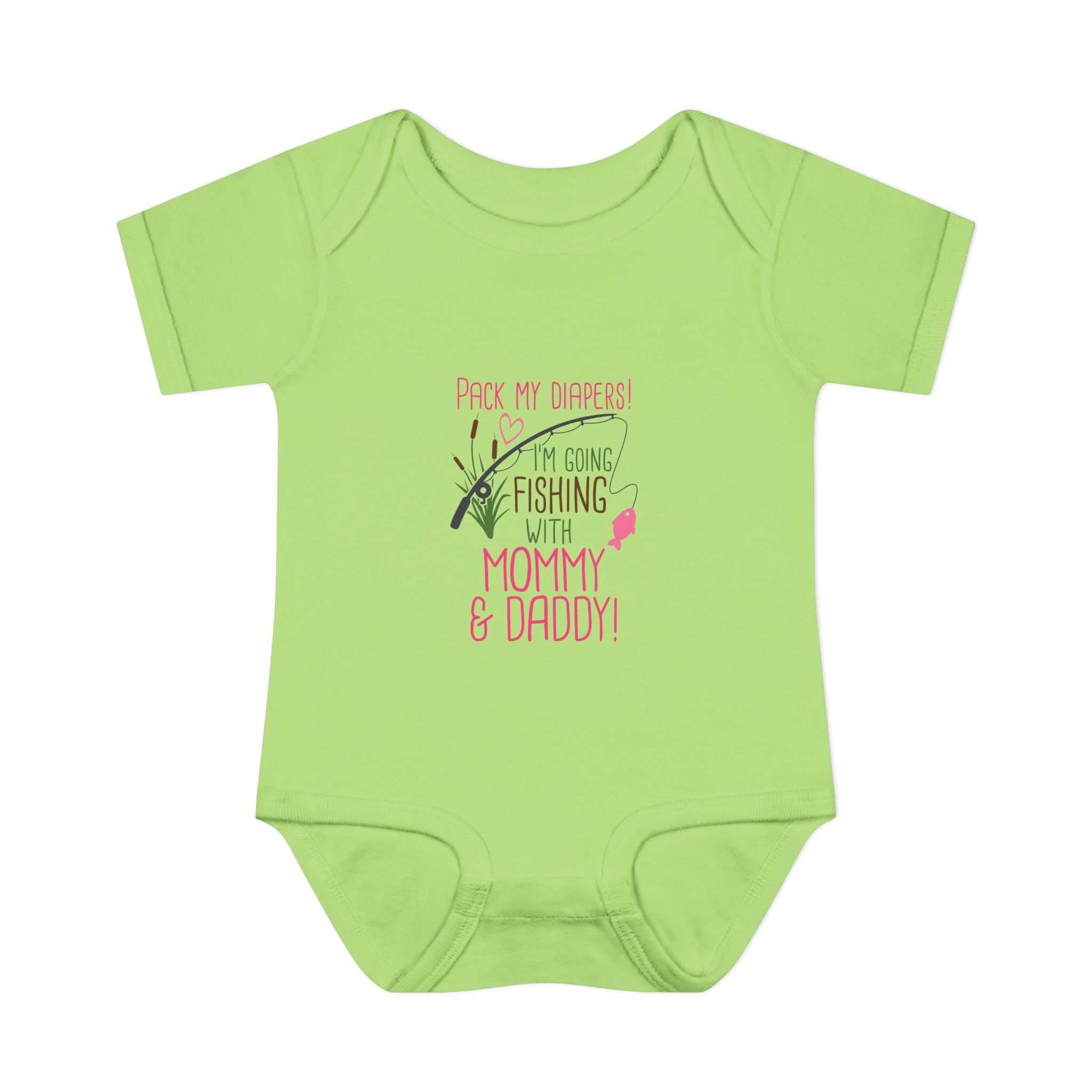 Fishing Adventure Baby Bodysuit