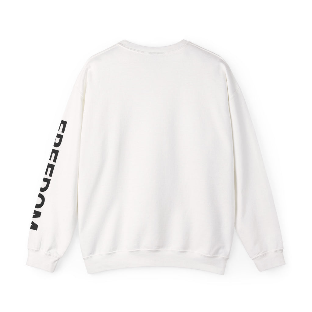 Patriotic Freedom Sweatshirt | Unisex Crewneck | Cozy Independence Day Apparel, Gift for Veterans, Comfortable Casual Wear, Unisex Fashion