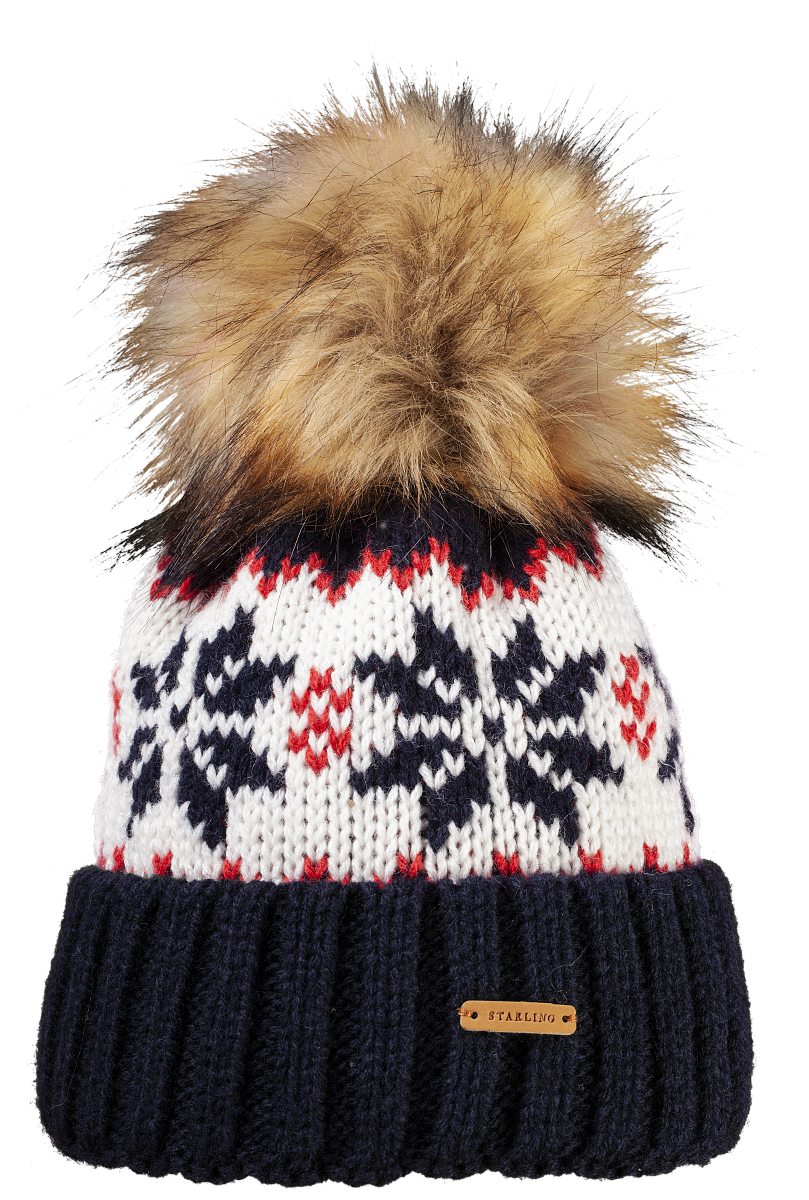 Snowflake Starling Hat