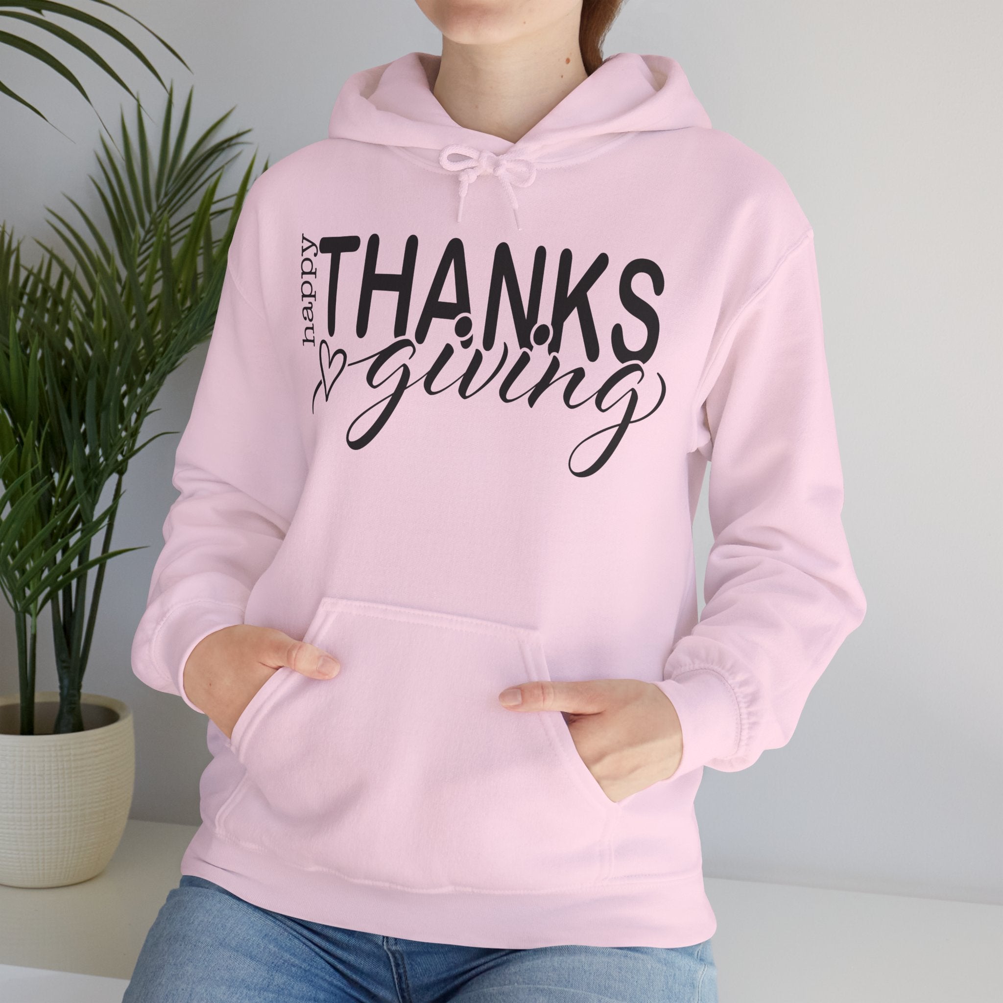 Happy Thanksgiving Hoodie - Cozy Sweatshirt for Fall Celebrations
