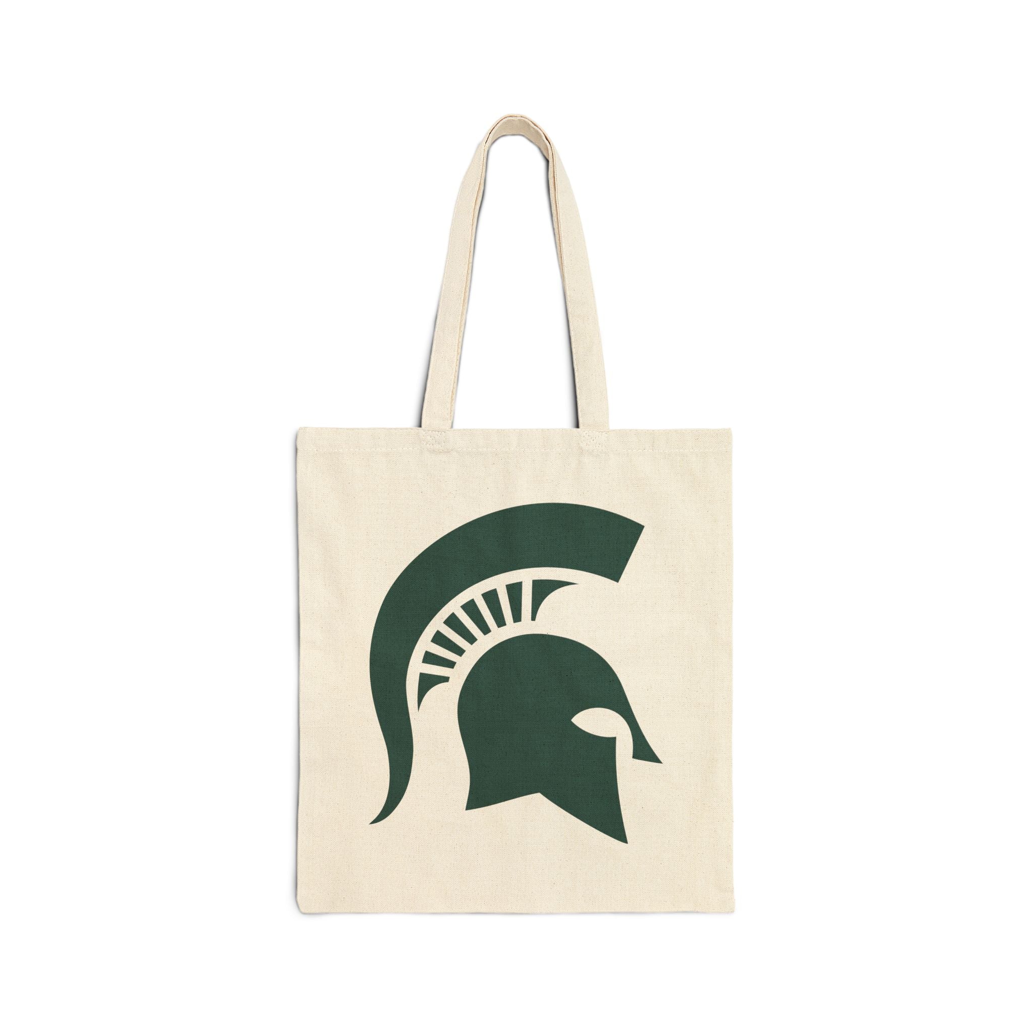 MSU Spartans Cotton Canvas Tote Bag