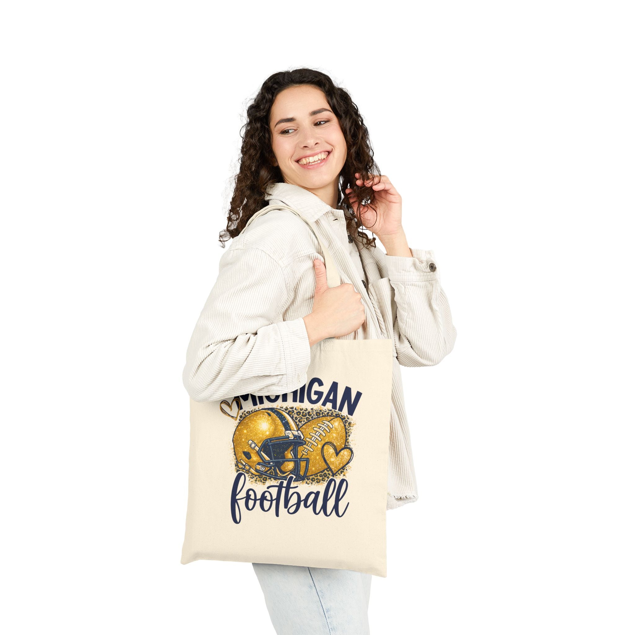 Michigan Football Tote Bag