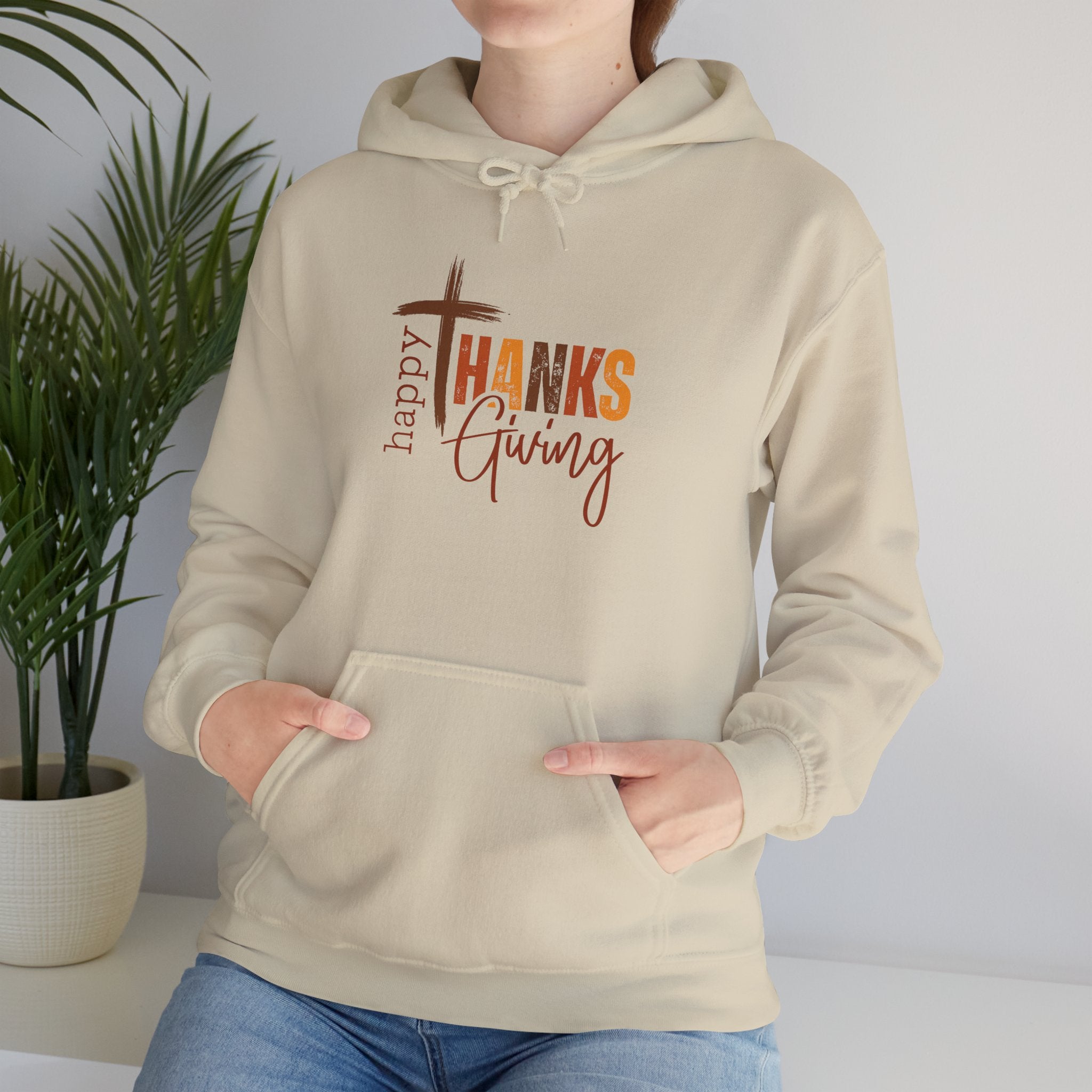 Thanksgiving Hoodie, Unisex Heavy Blend Sweatshirt
