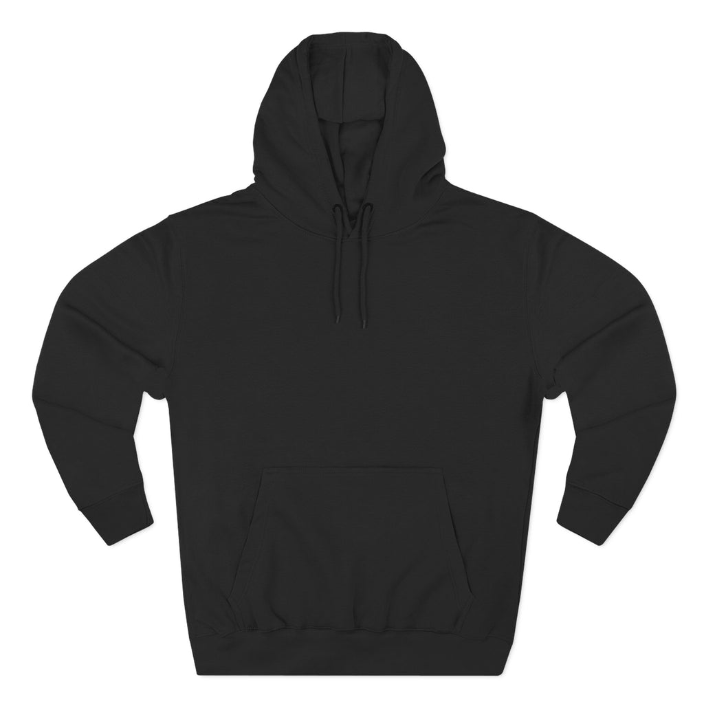 Patriotic Three-Panel Fleece Hoodie, Cozy Sweatshirt for Casual Outings, Fall/Winter Essential, Gift for Veterans, Memorial Day Apparel