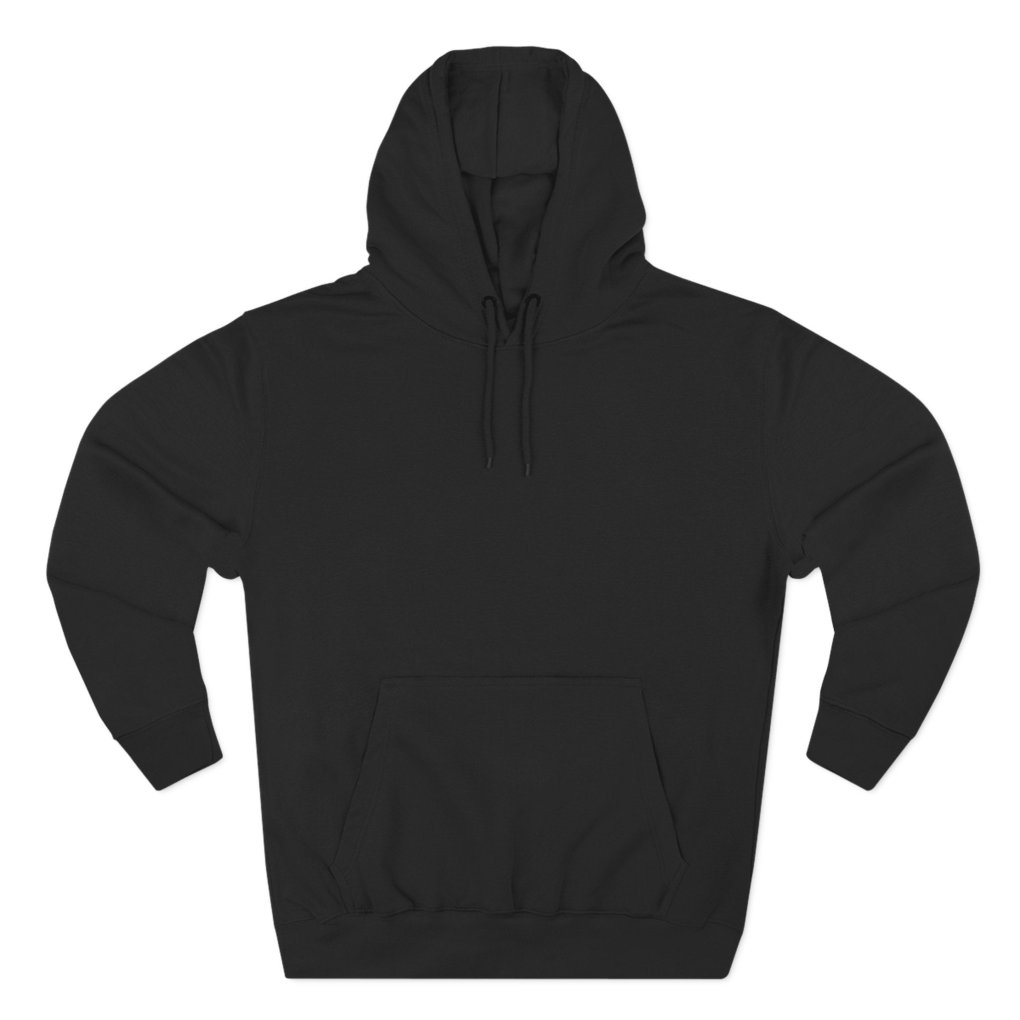 Patriotic Three-Panel Fleece Hoodie, Cozy Sweatshirt for Casual Outings, Fall/Winter Essential, Gift for Veterans, Memorial Day Apparel