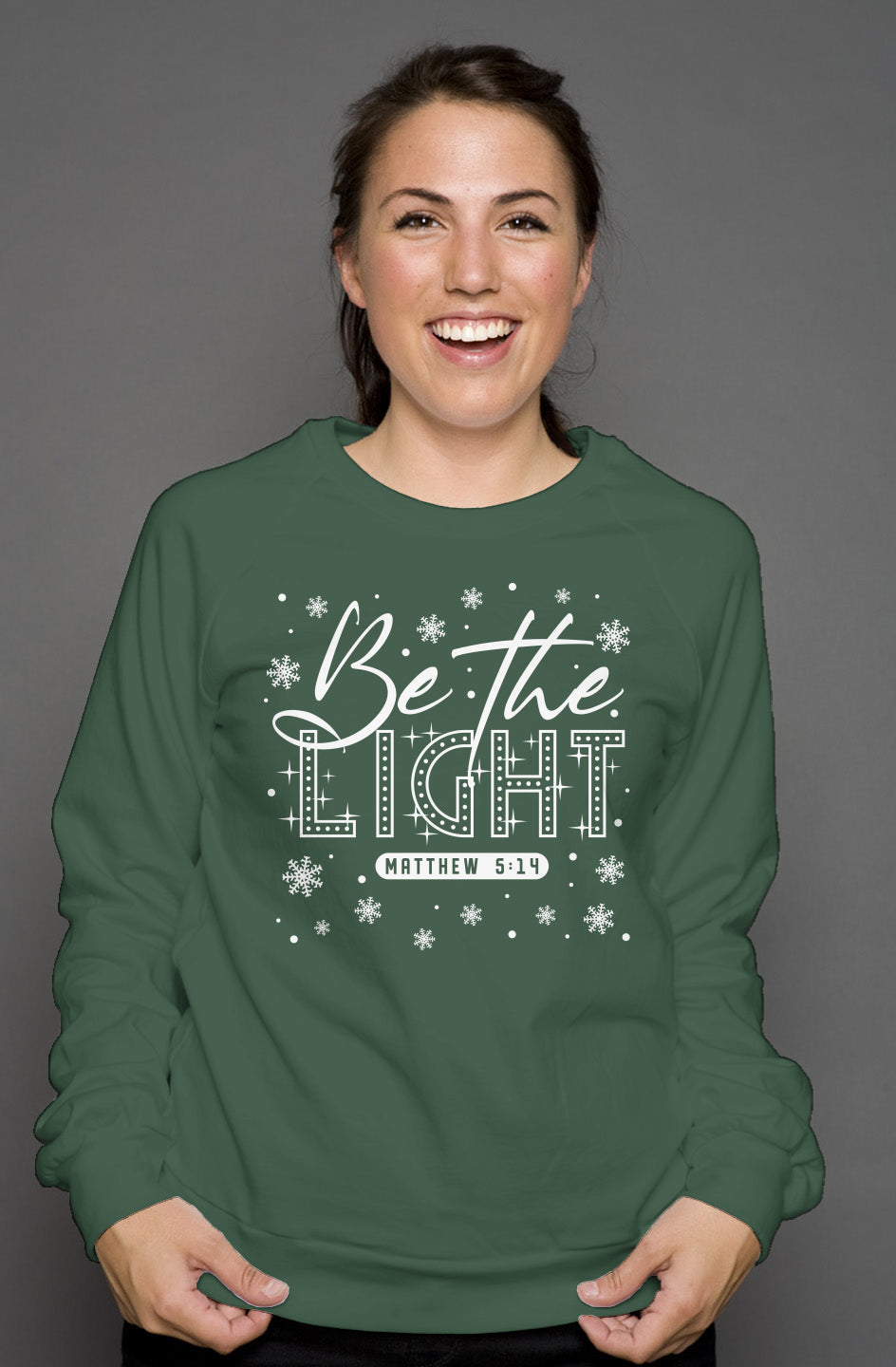 unisex crew neck sweatshirt