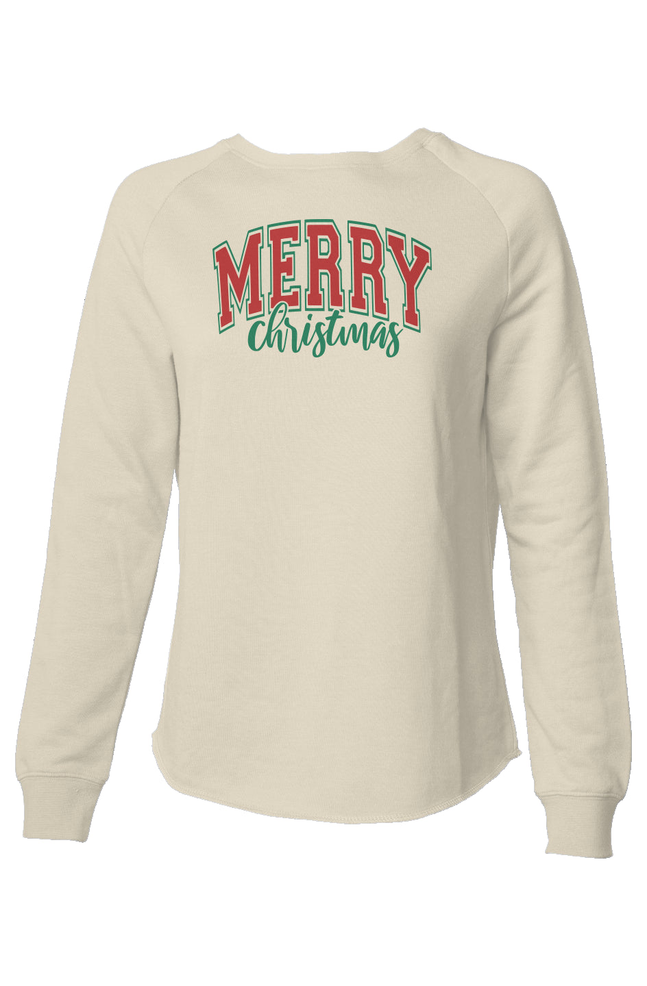 Womens Lightweight Wash Sweatshirt