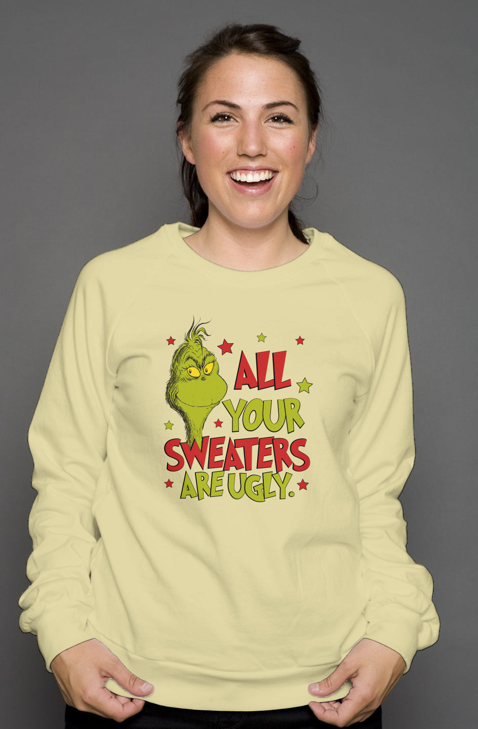 unisex crew neck sweatshirt