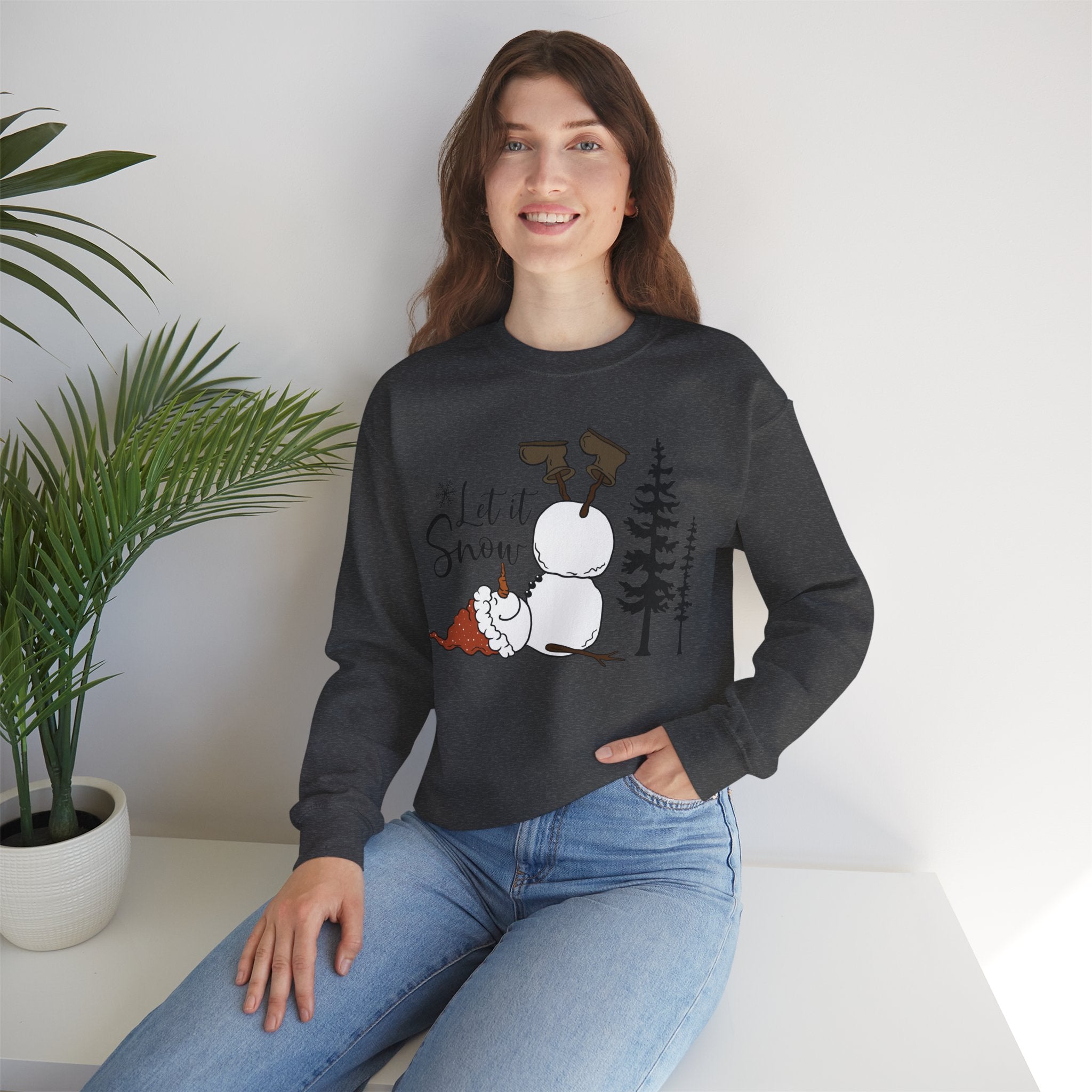 Cozy Winter Sweatshirt - 'Let it Snow'