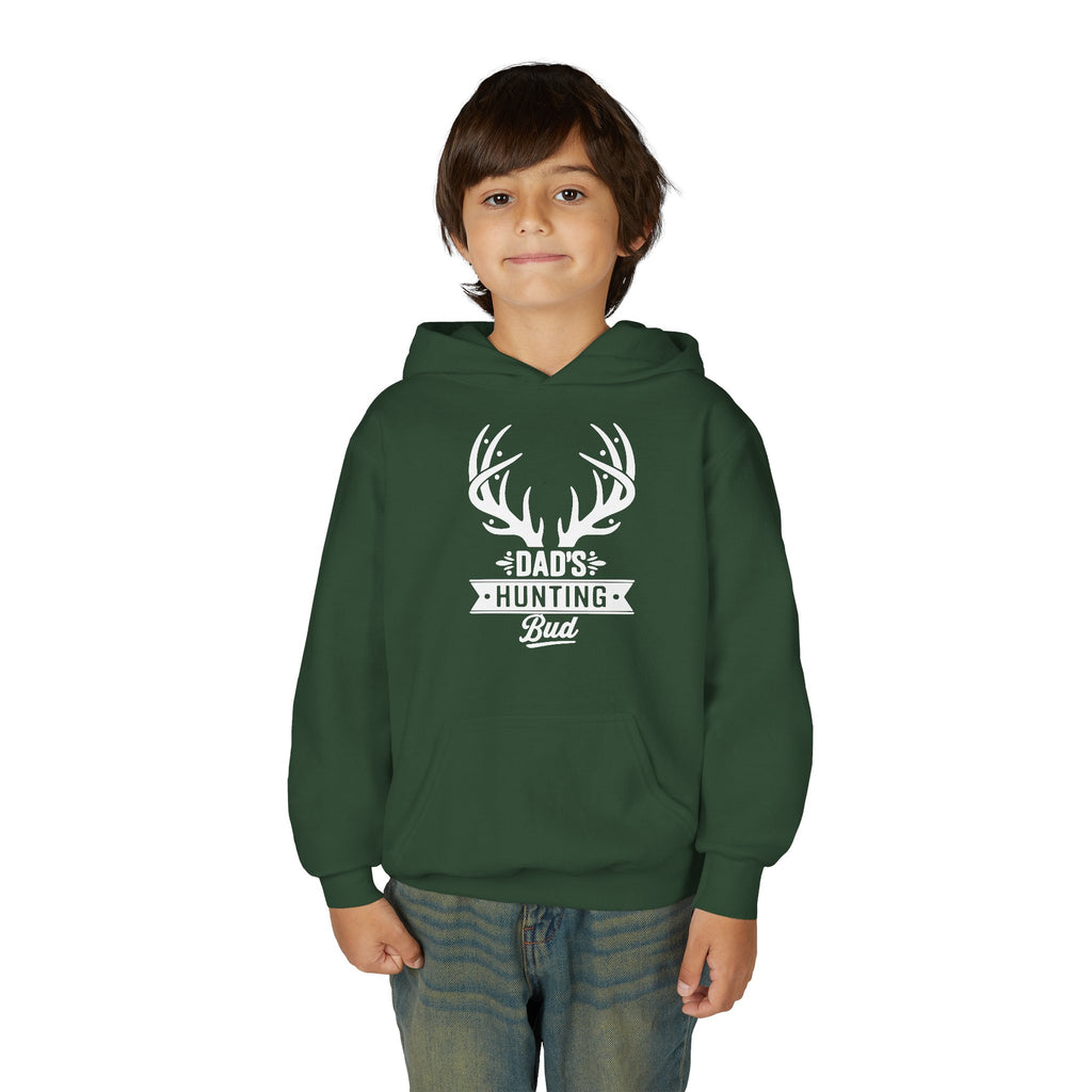 White Text Dads Hunting Bud