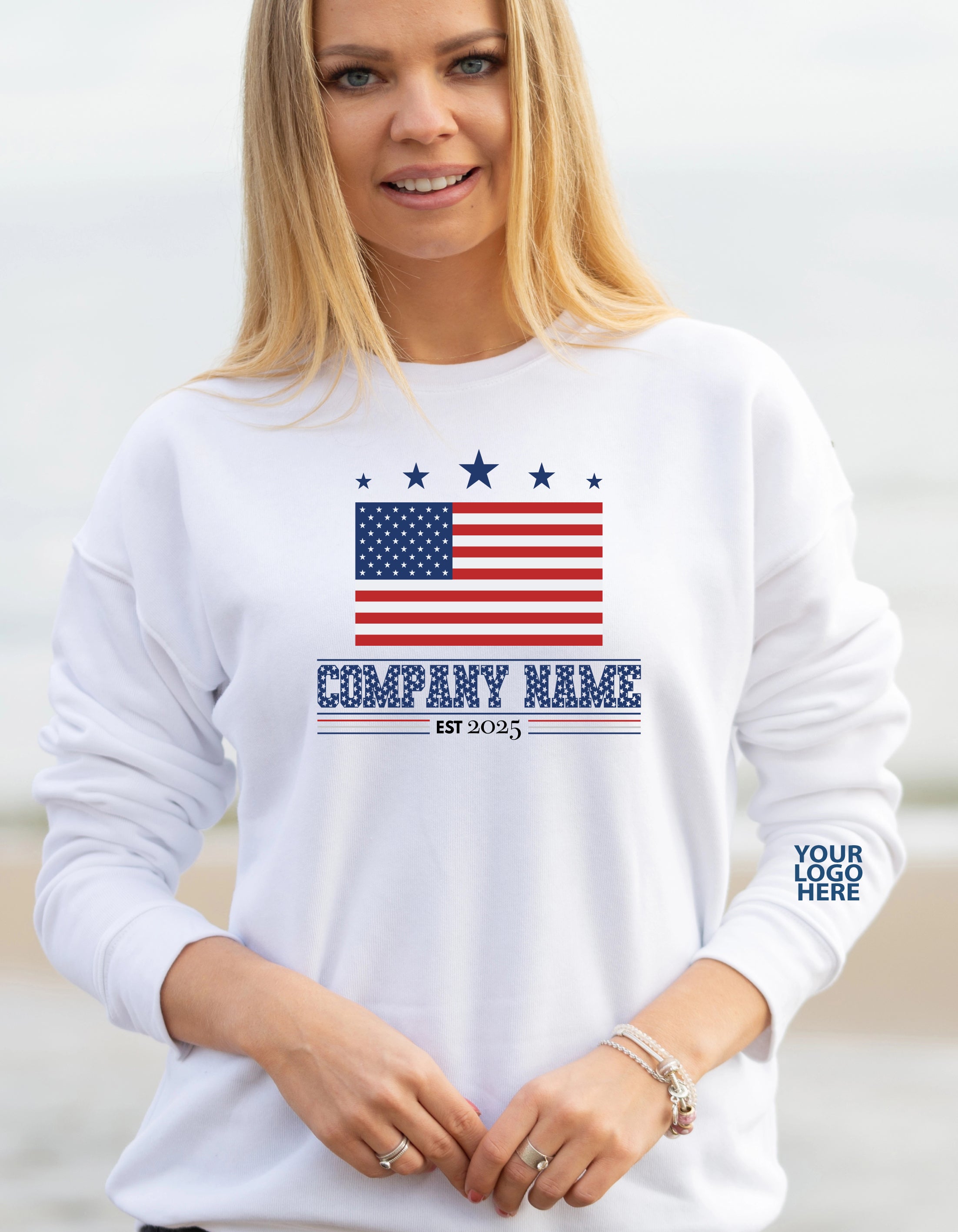 Stars and Stripes Crewneck