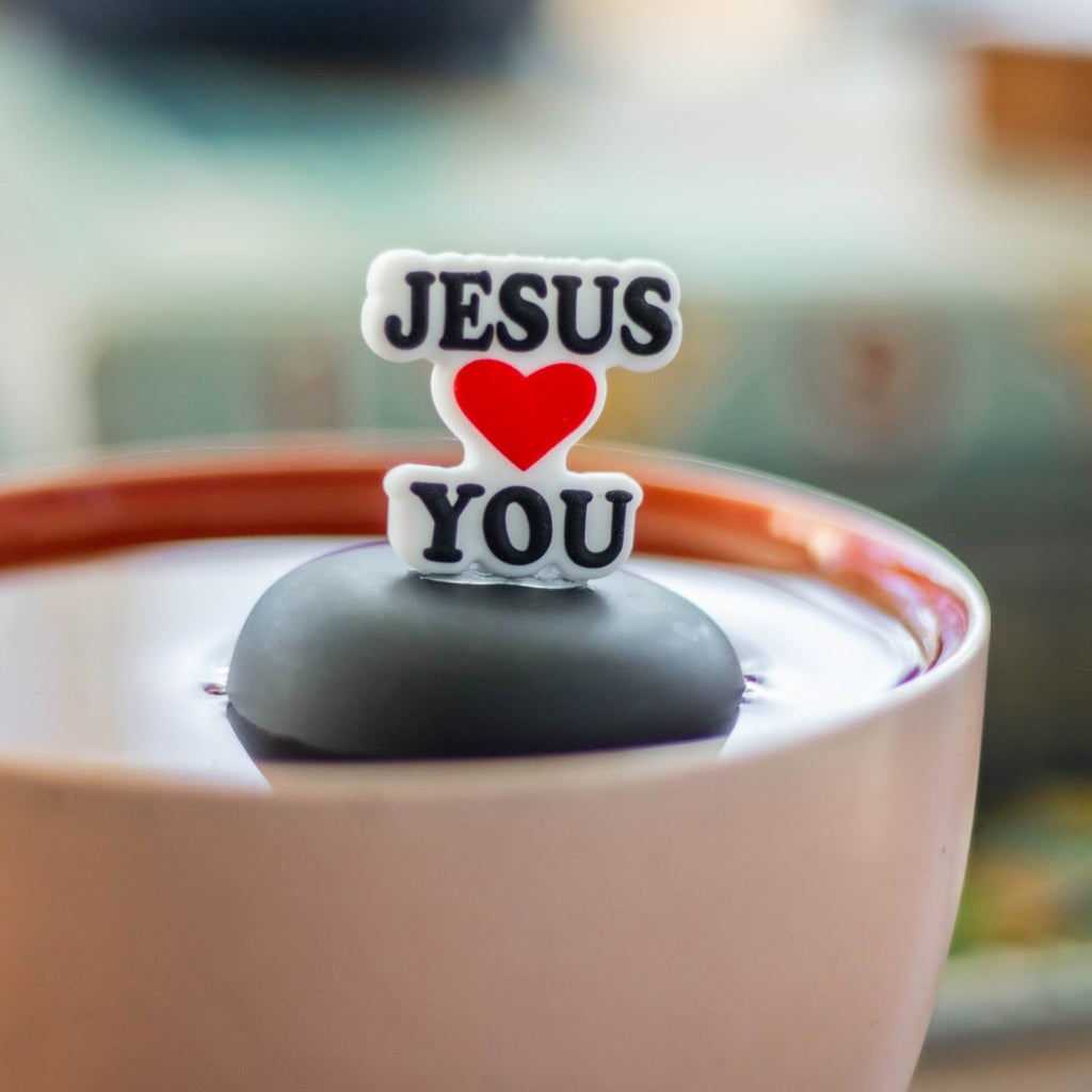 Jesus Loves You Floating Tea Steeper