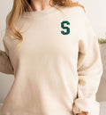 MSU S Front Logo Crewneck Sweatshirt