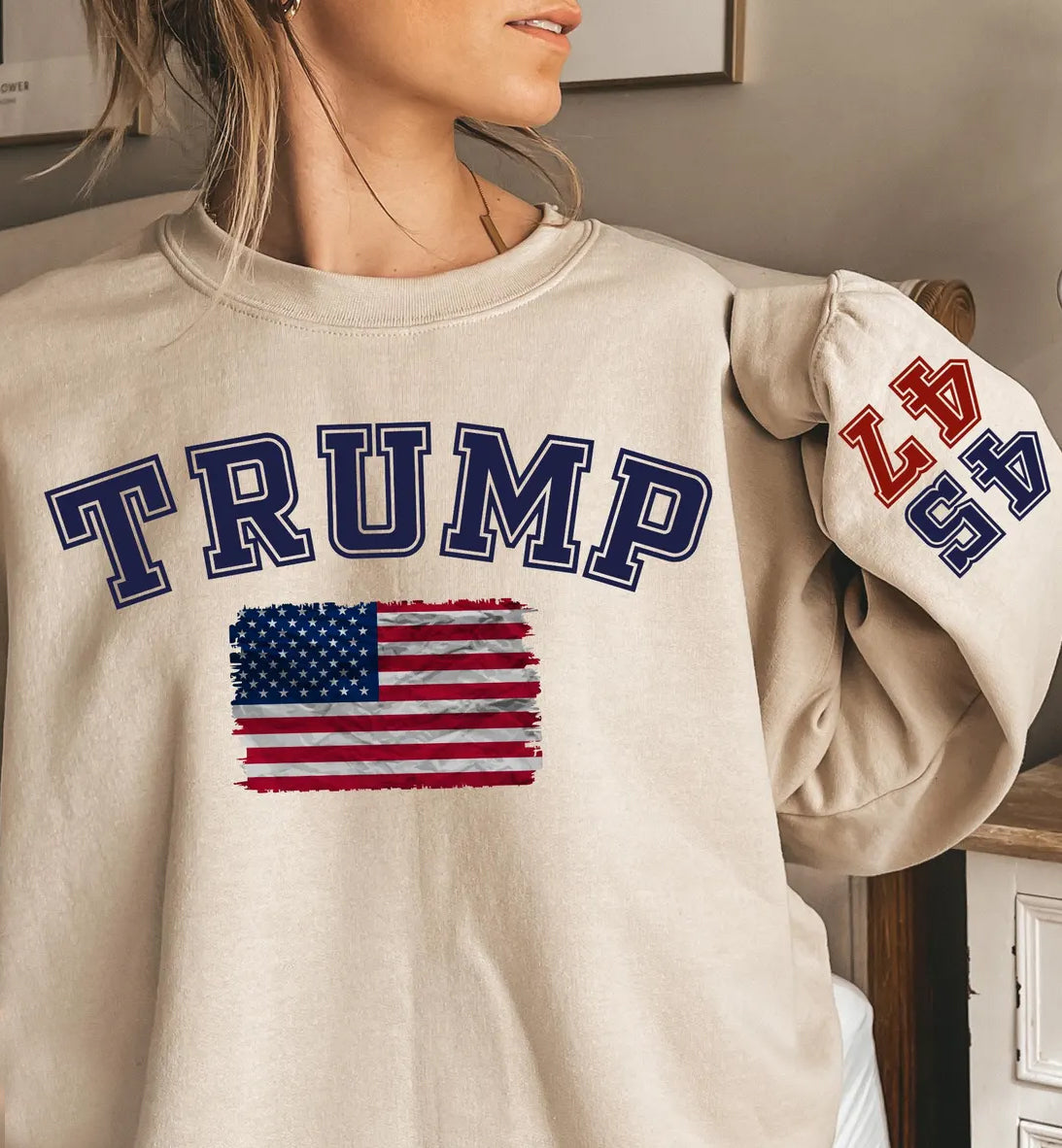 TRUMP 45/47 Crewneck