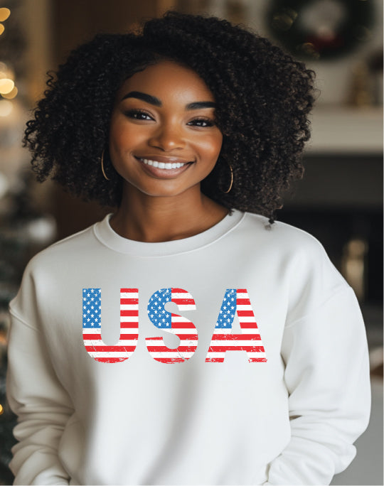 USA Crewneck Sweatshirt