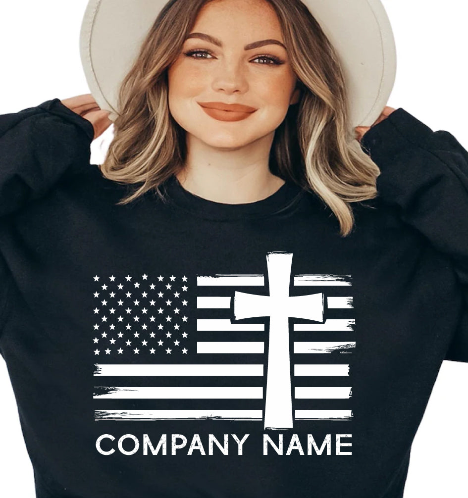 We Believe USA Custom Crewneck