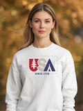 USA Forestry Camping Crewneck Celebrating 250 years