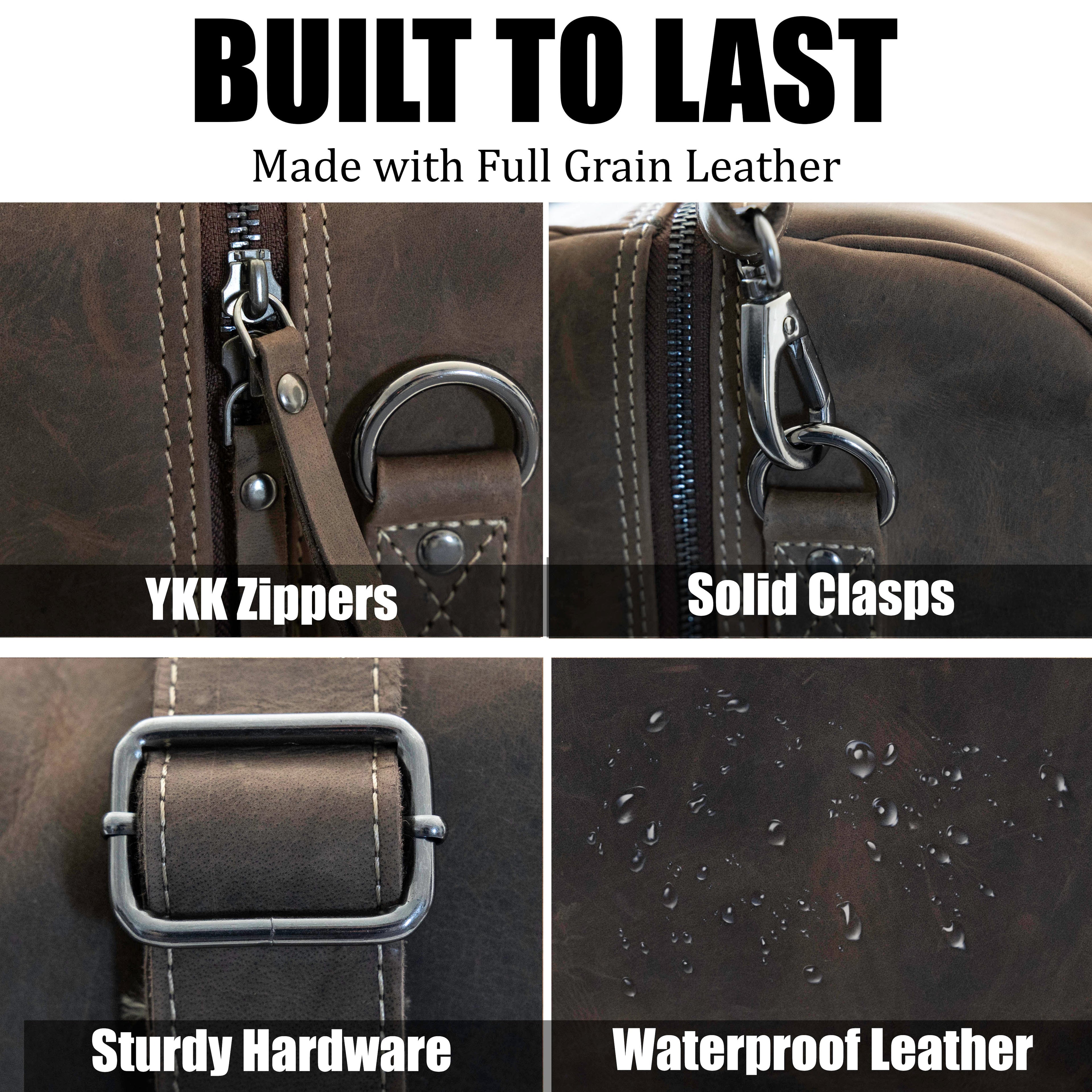 Leather Weekend Bag