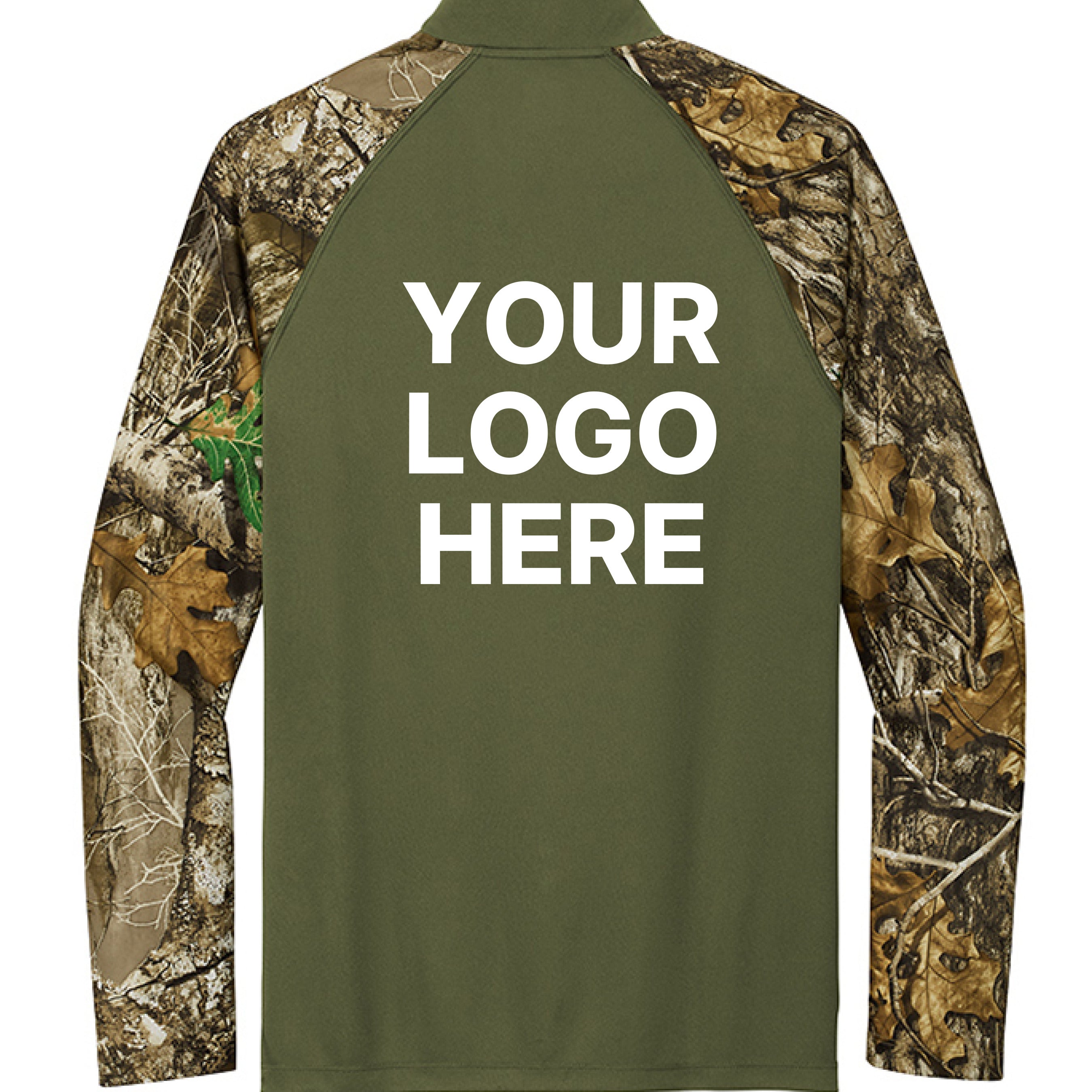 Olive Drab Green/ Realtree Edge - BACK