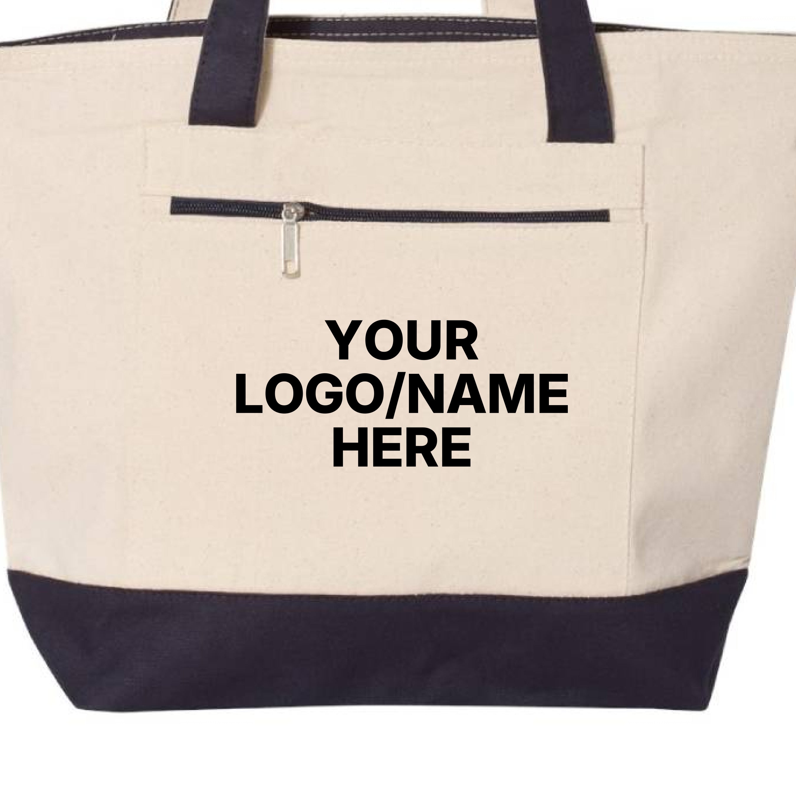 Natural/ Navy - FRONT