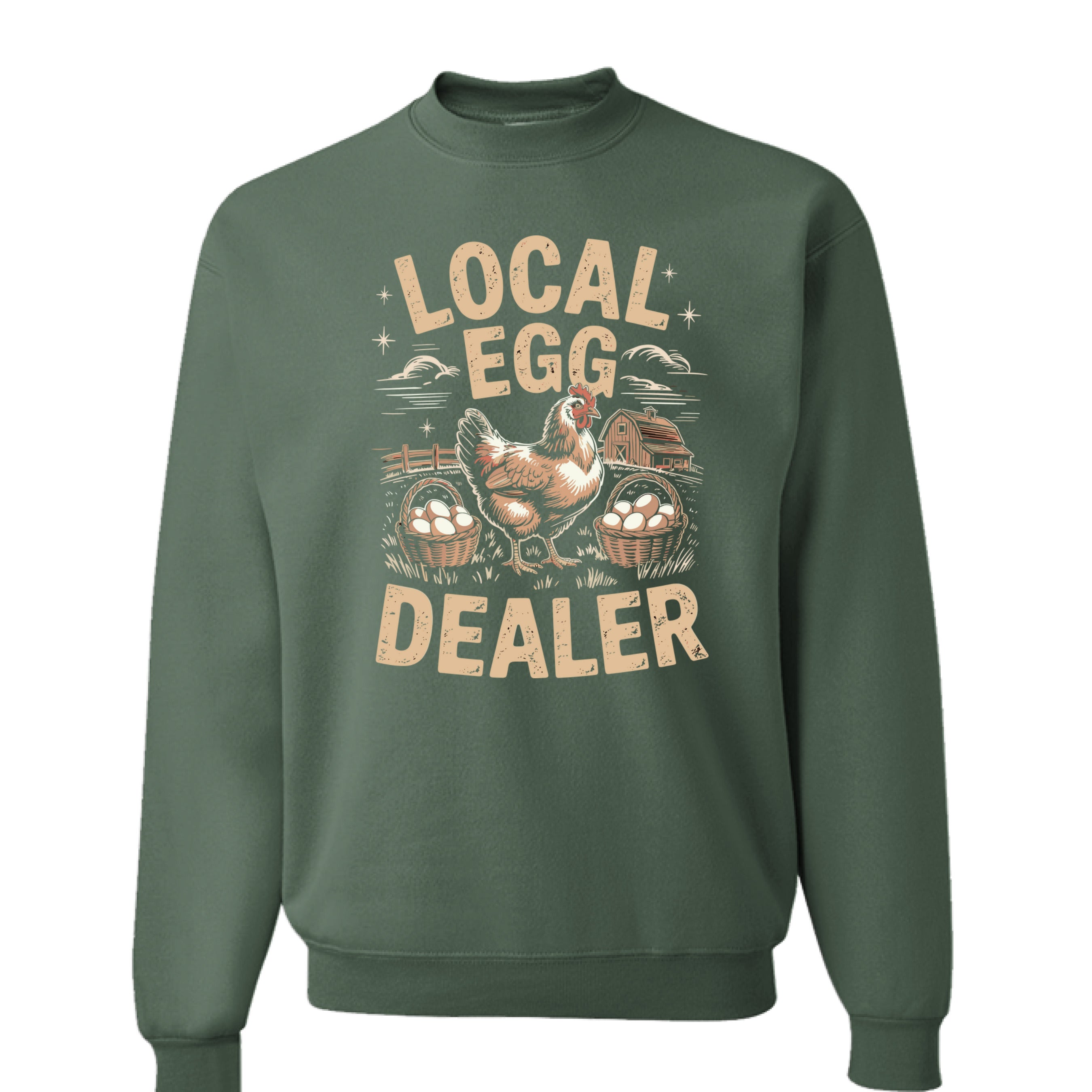 Military Green Heather - FRONT