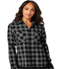 Black & Gray Flannel Shirt