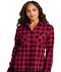 Red & Black Flannel Shirt