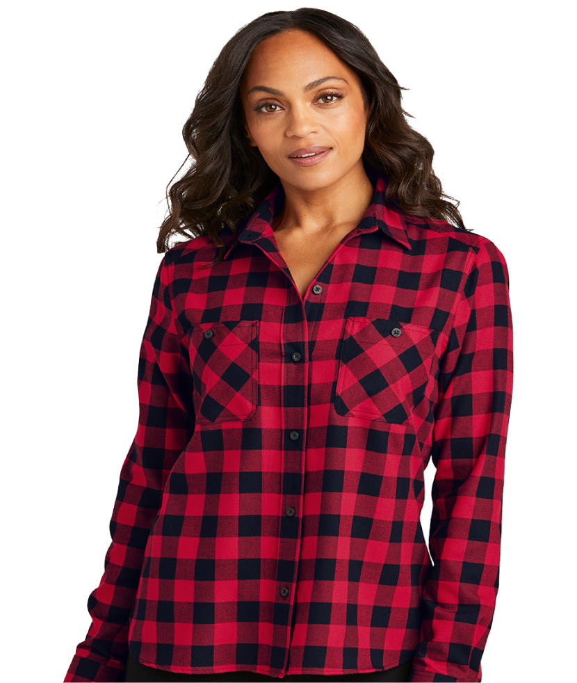 Red & Black Flannel Shirt
