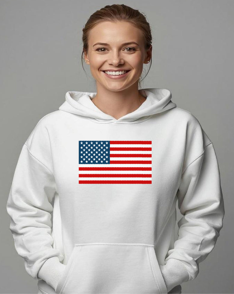 American Flag Pride Hoodie